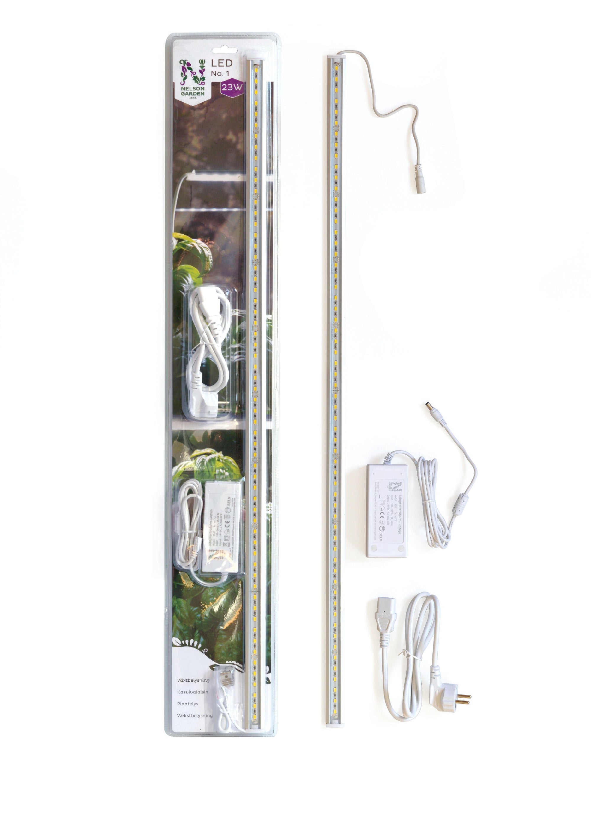 Växtbelysning LED med adapter