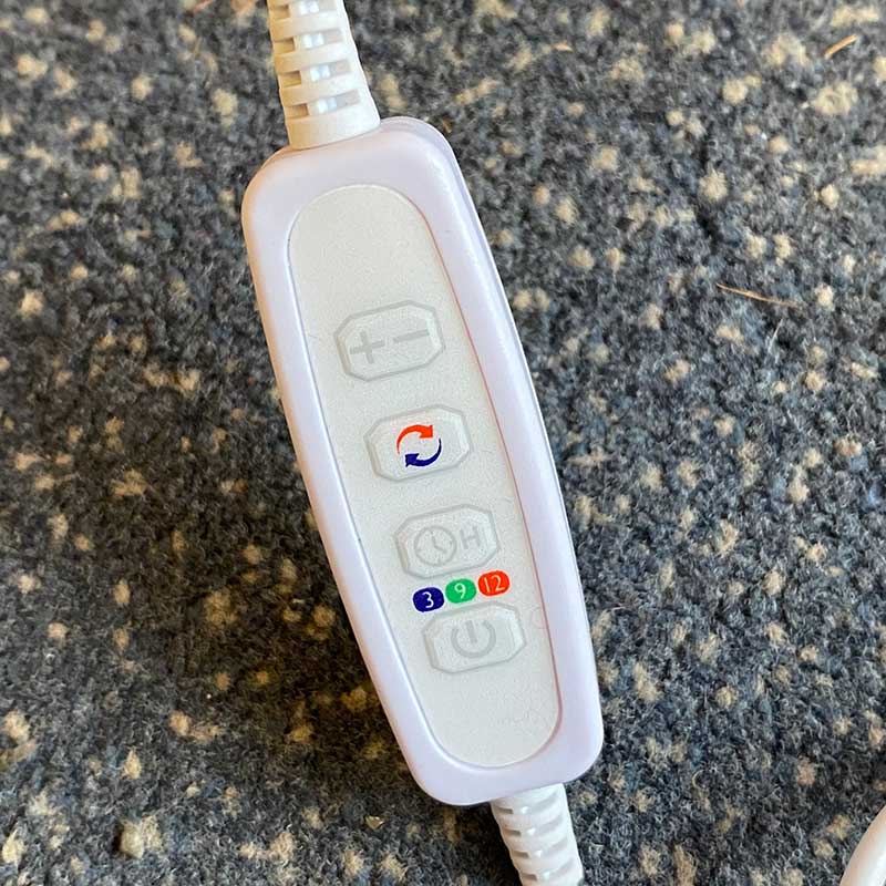 Växtlampa LED 7W USB, vit