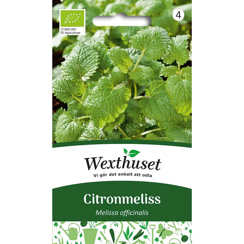 Citronmeliss, ekologisk