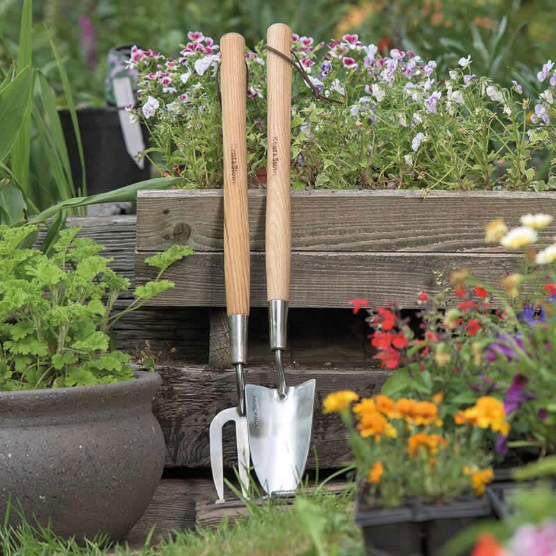 Planterspade med kort skaft
