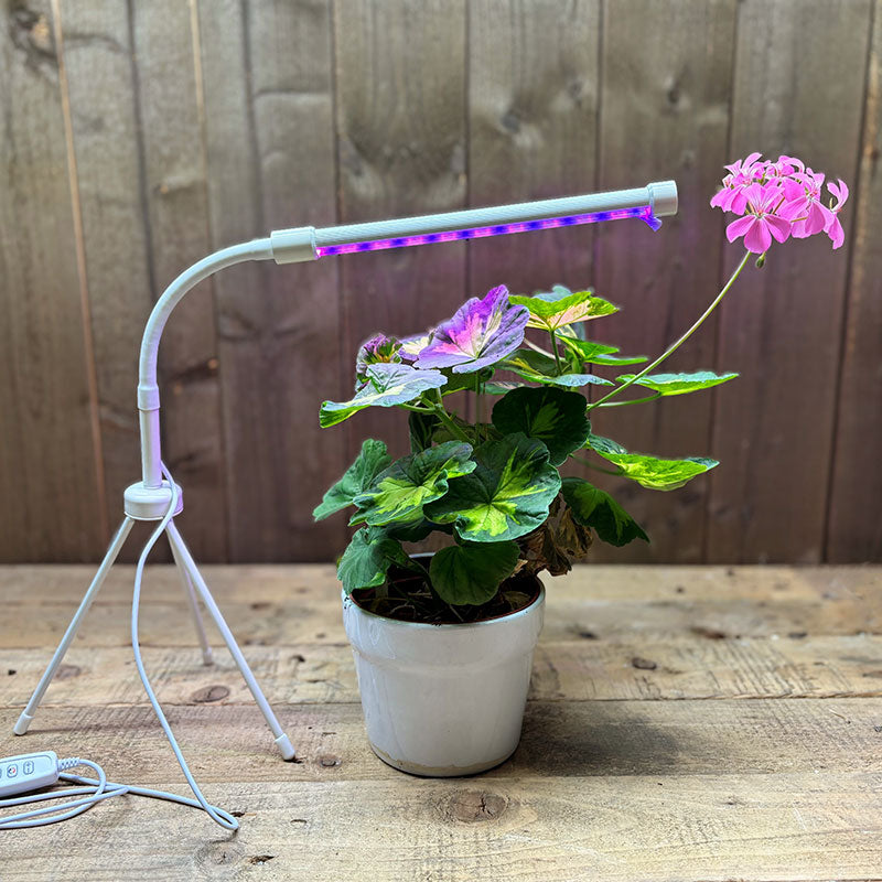 Växtlampa LED 7W USB, vit